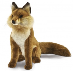 Hansa Fox Sitting Soft Toy Animal